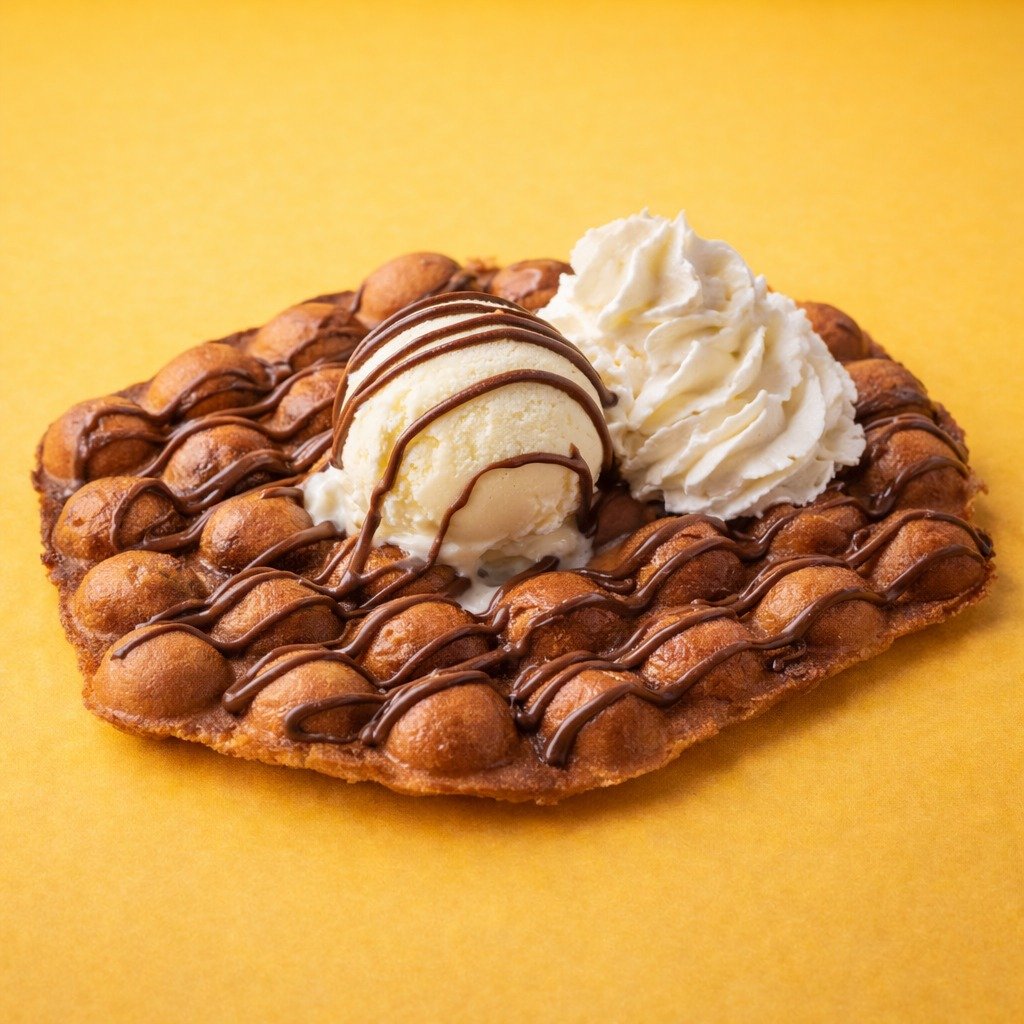 Bubble Waffle gourmand